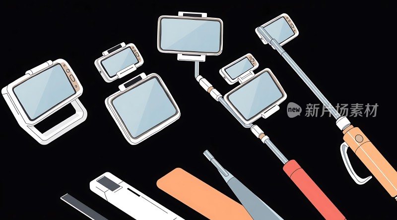 自拍神器大集合手机支架任你选！