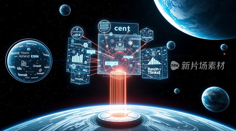 新片场素材科技宇宙探索
