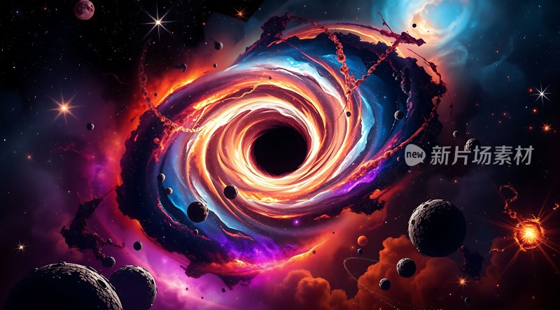 宇宙漩涡星际奇观