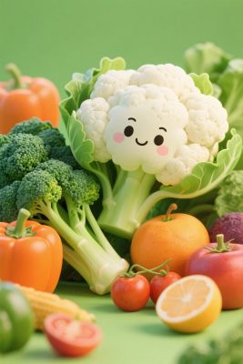 卡通蔬菜水果插画