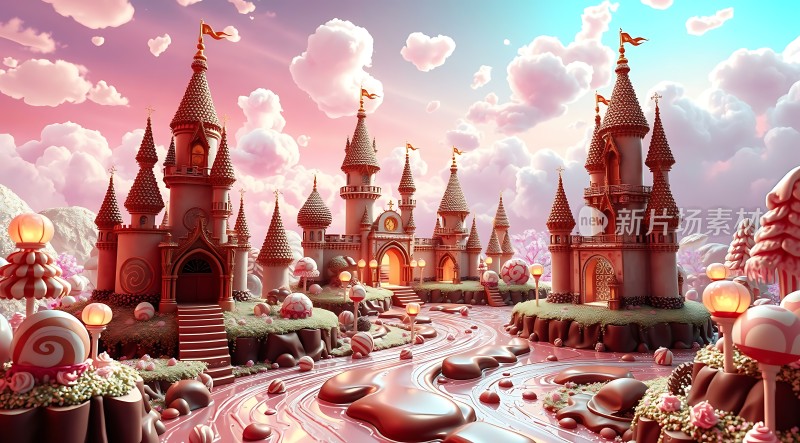 糖果王国梦幻城堡