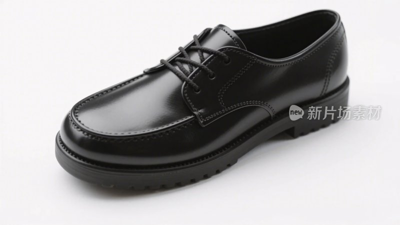 黑色皮鞋展示图