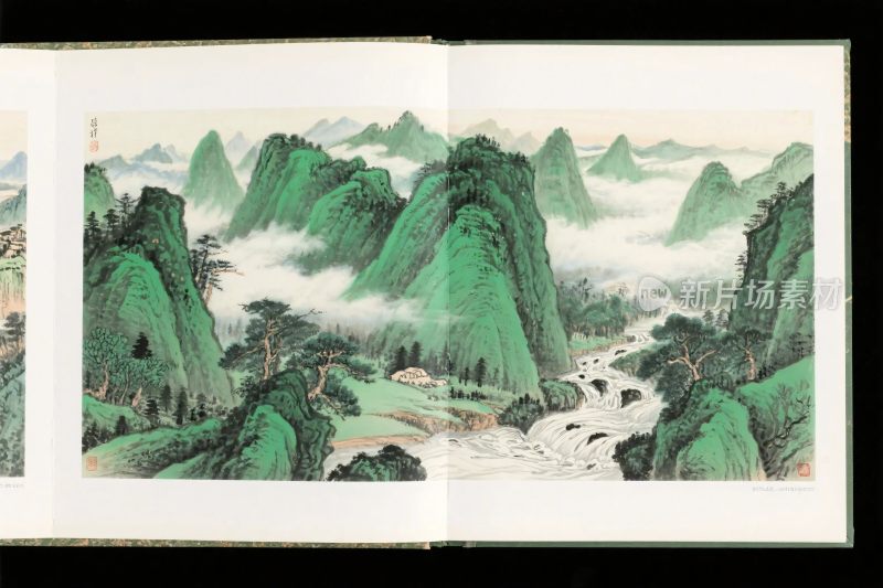 中国传统山水国画