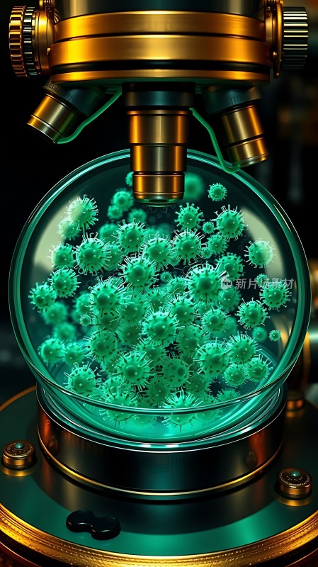 显微镜下的病毒世界