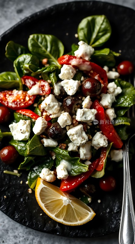 清新沙拉色彩缤纷健康美味！