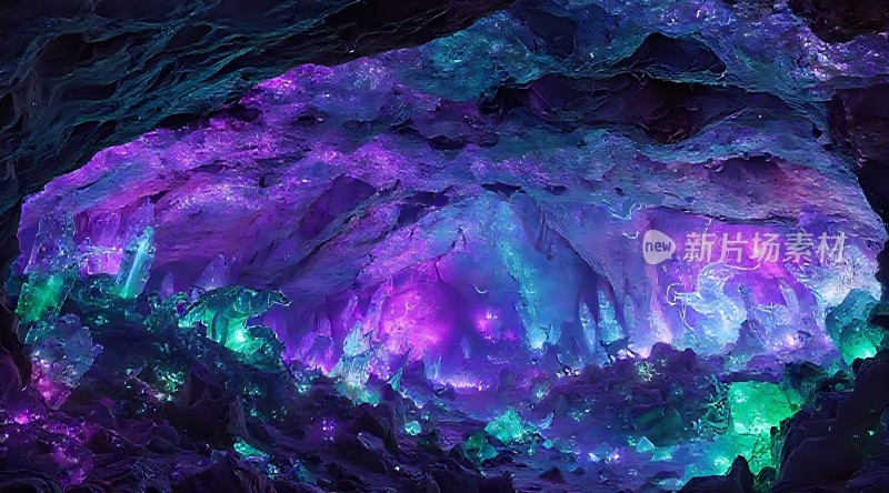神秘洞穴奇景