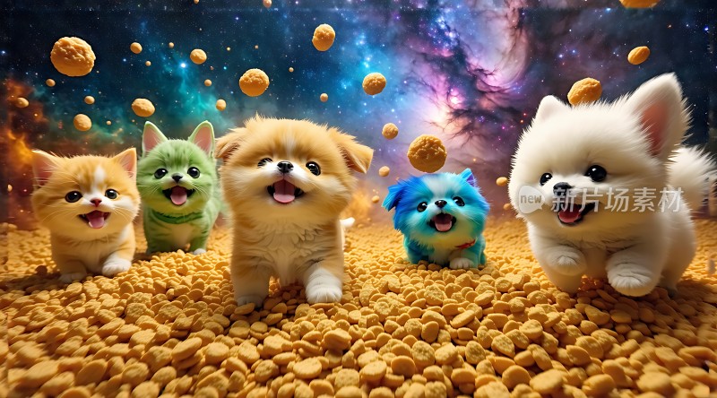 五彩萌宠星河奇遇记