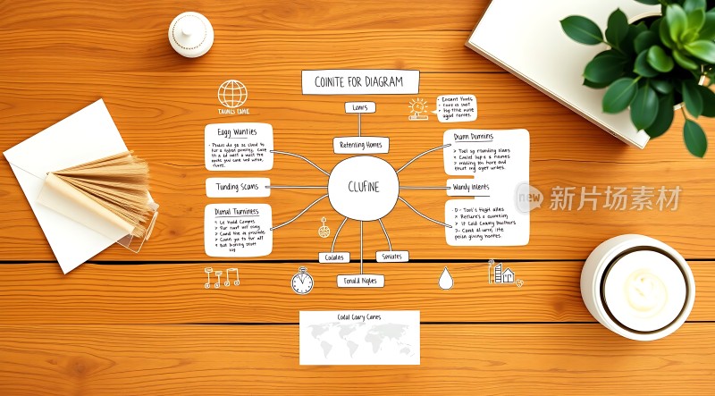 思维导图CLFINE概念图
