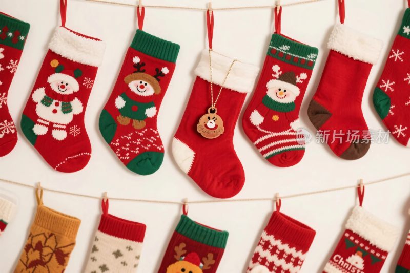 圣诞袜装饰挂饰