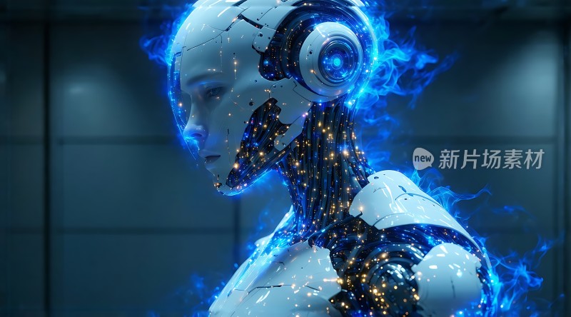 智能机器人科技感十足