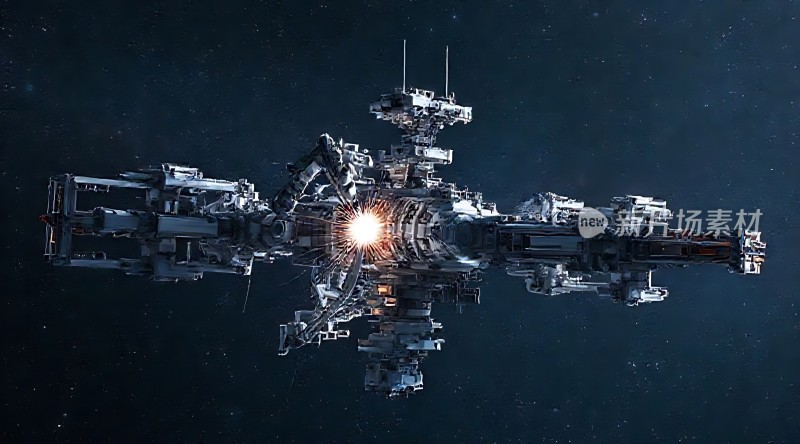 星际飞船探索未知宇宙