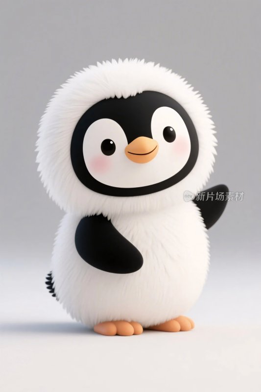 可爱企鹅卡通形象