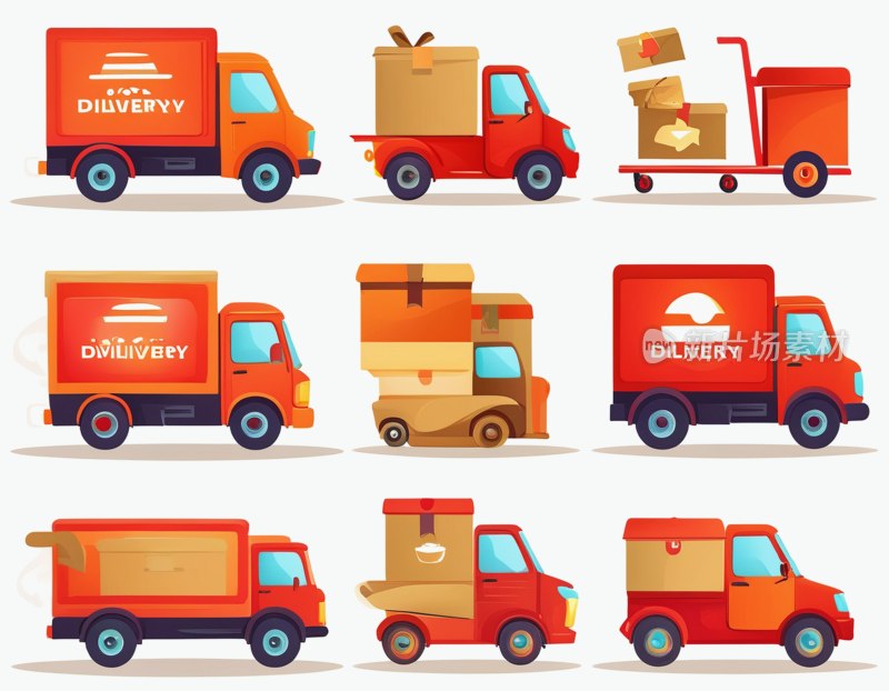 送货图标集