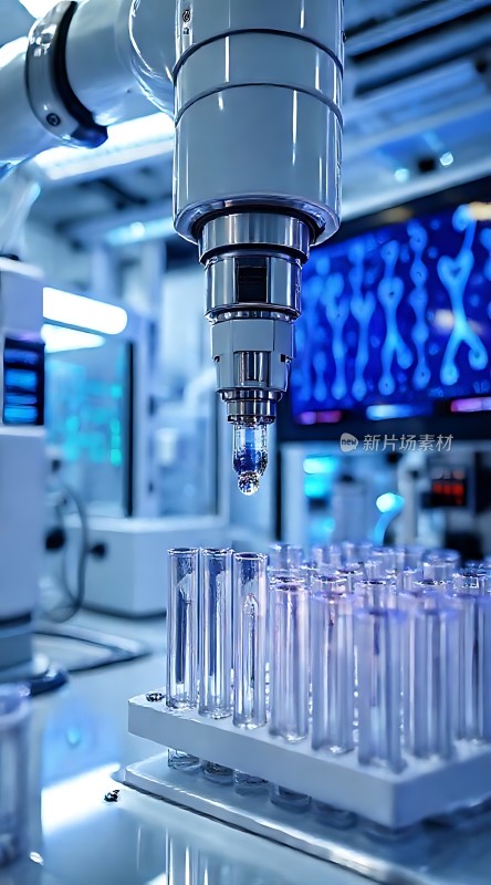 科技实验室中的精密仪器操作