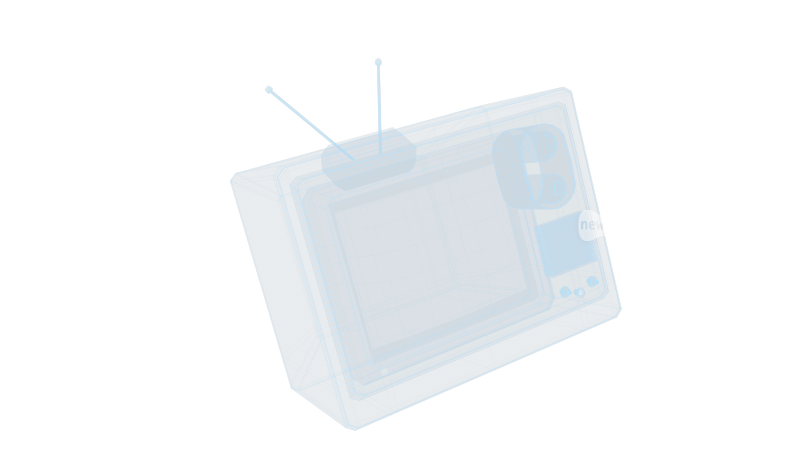 老电视显示器老电影 视频信号故障TV电影