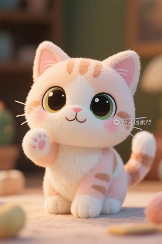 可爱卡通猫咪插画