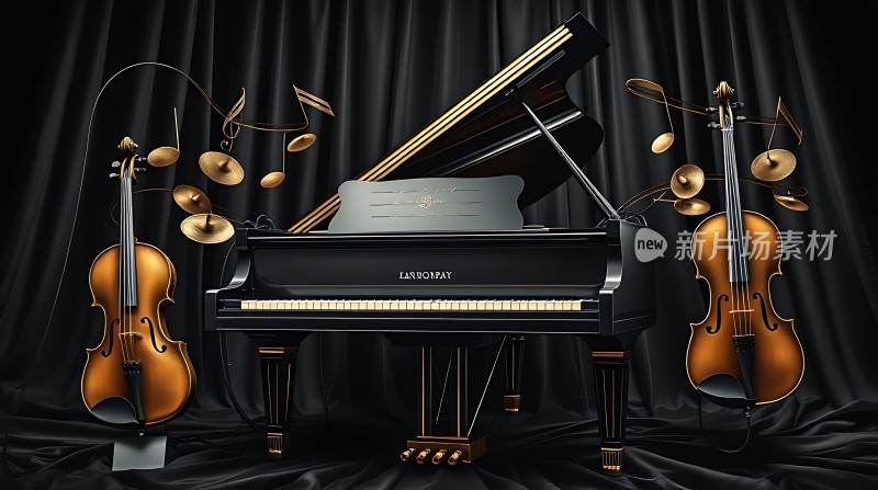 钢琴与提琴的交响乐章