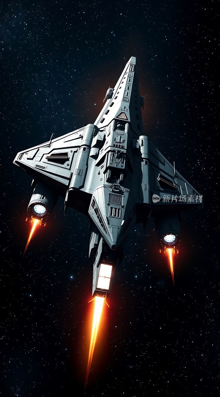 星际飞船启航