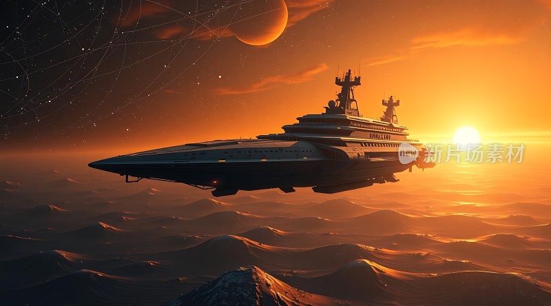 星际航行探索未知领域