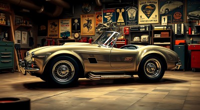 经典跑车车库展示 经典跑车车库展示