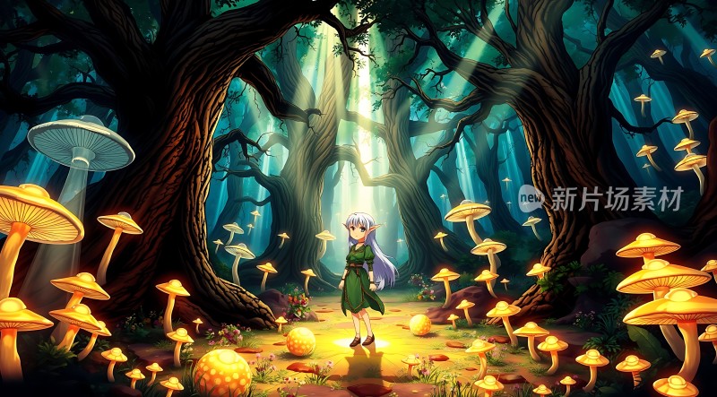 精灵森林秘境探险