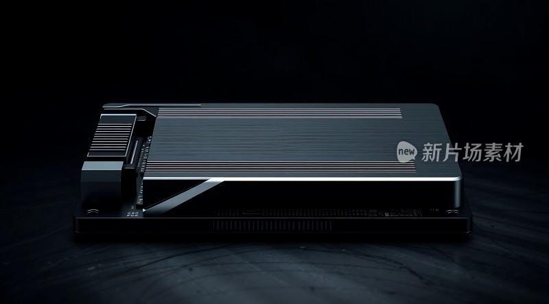 新片场素材未来科技感硬盘