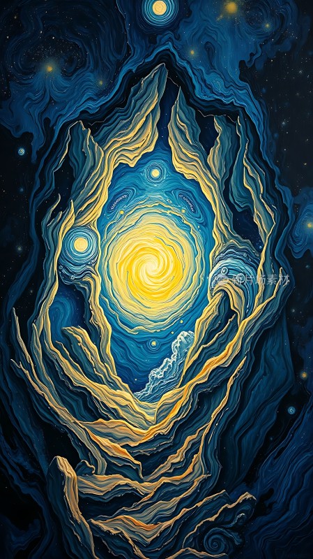 星河璀璨宇宙之眼