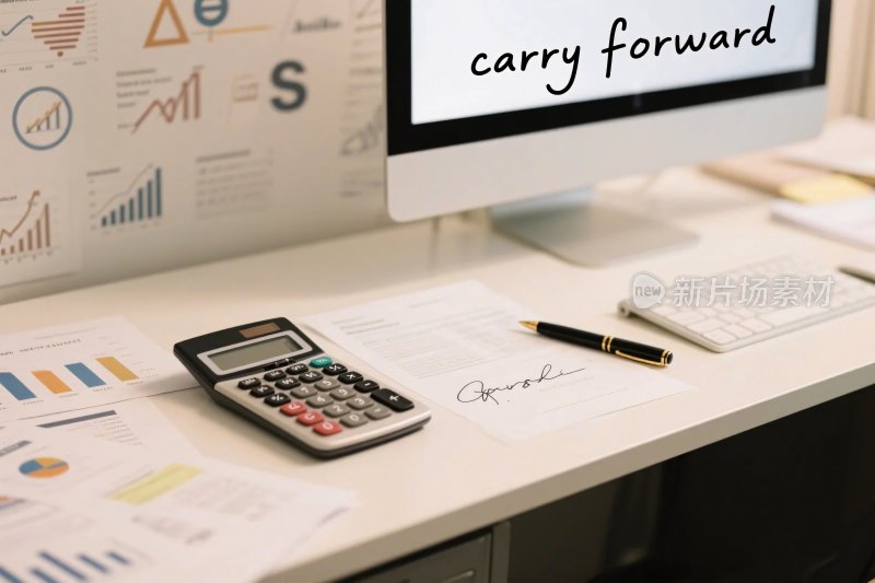 办公桌面工作场景