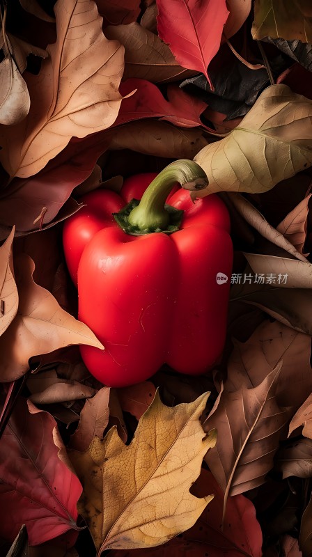 秋叶红椒