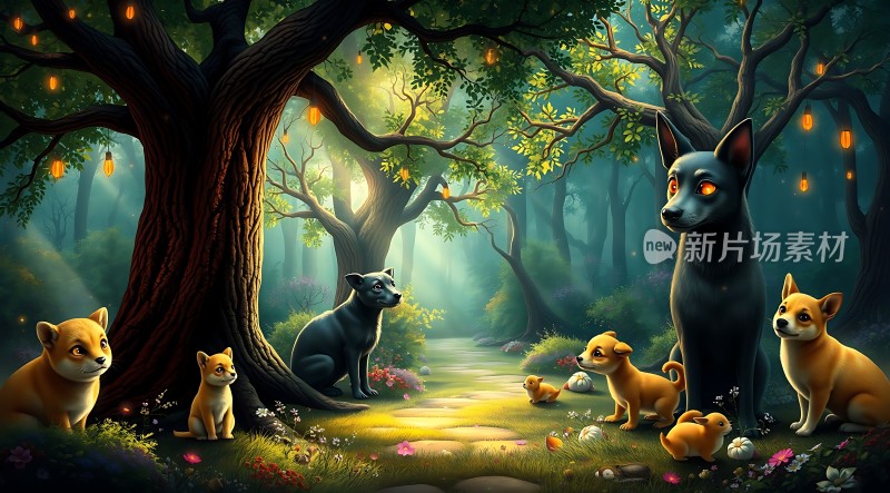 森林里的动物们