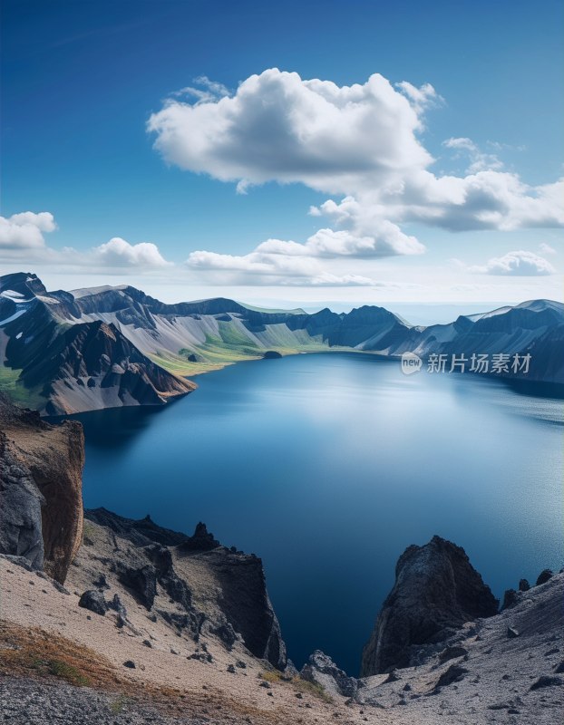 长白山天池胜景