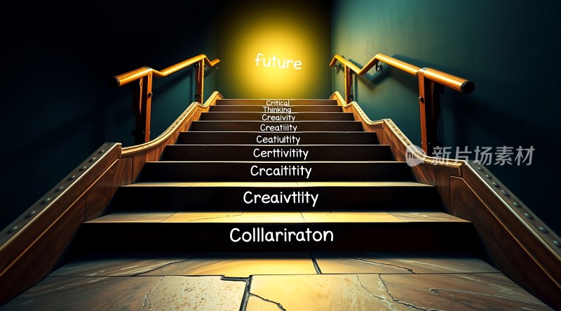 未来之路通往成功的阶梯