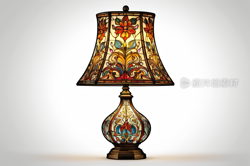 灯特写上面有装饰色调高清图片