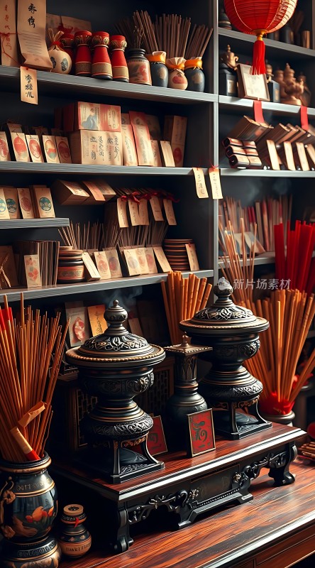 古香古色香料店