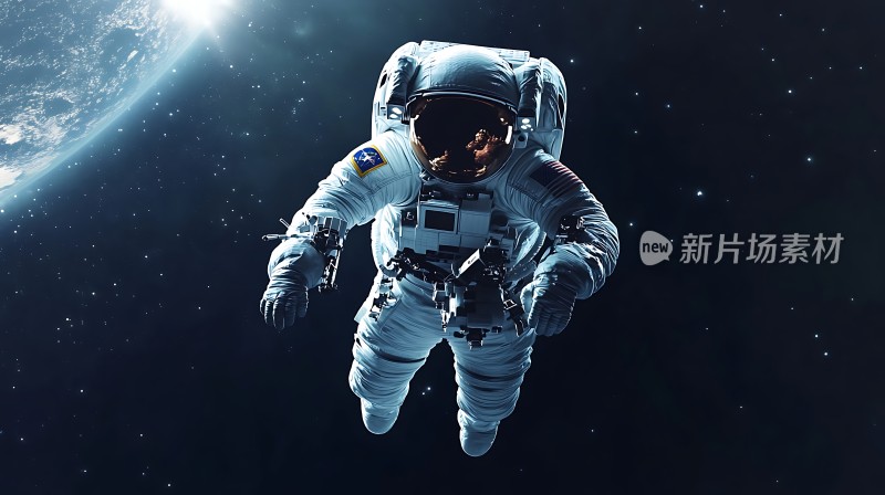 宇航员太空漫步
