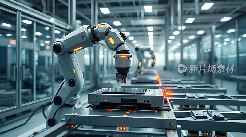 智能机器人生产线