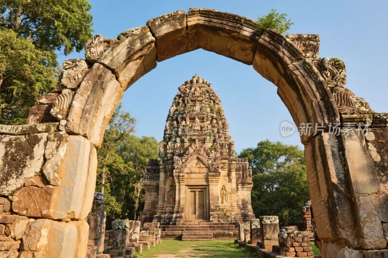 古建筑遗迹摄影