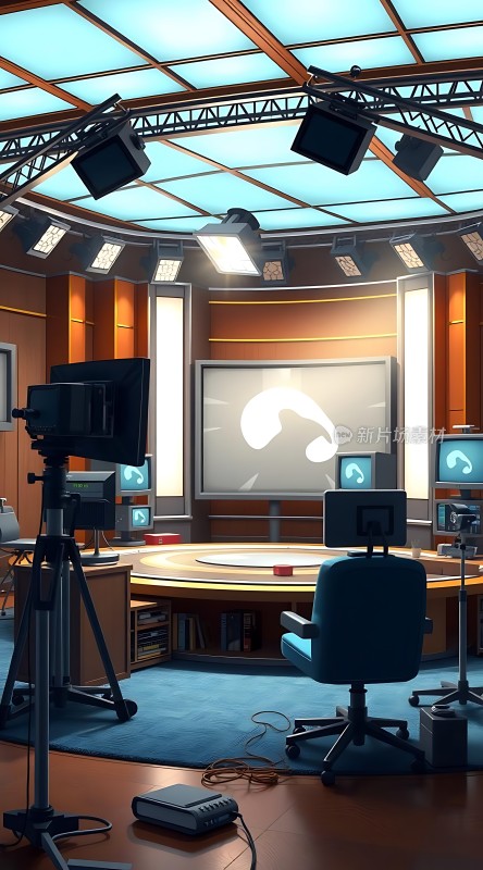 演播室灯光与设备
