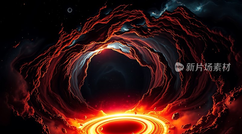 星际漩涡宇宙奇观