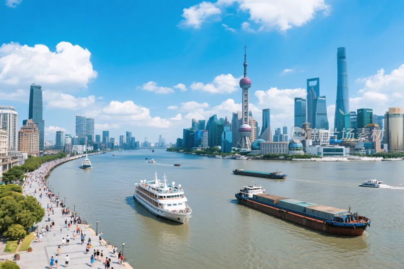 上海外滩城市景观摄影