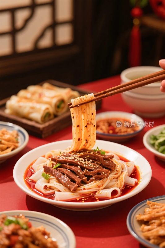 美食面食展示图