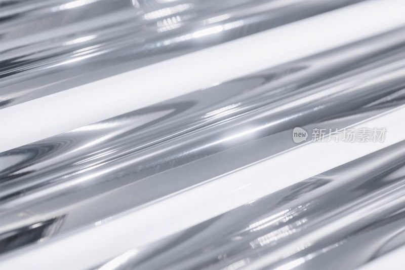 银色光影抽象线条
