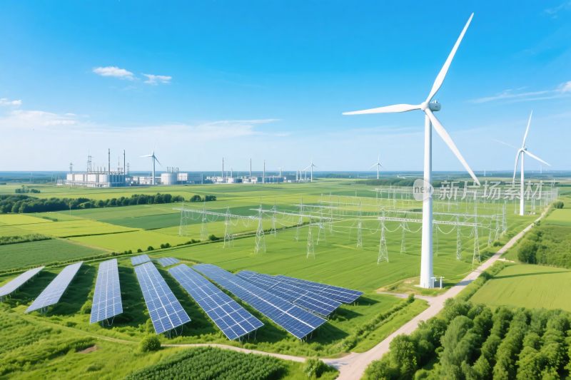 风电太阳能生态景观
