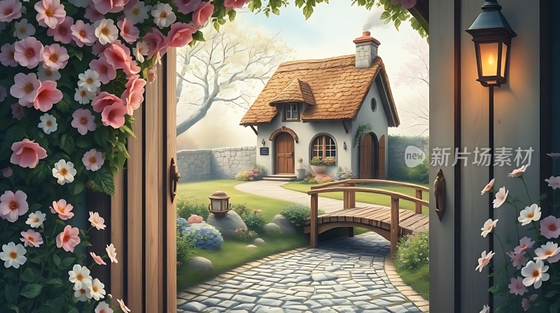 田园小屋温馨家园