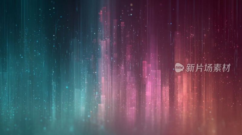 梦幻渐变色彩科技感背景图