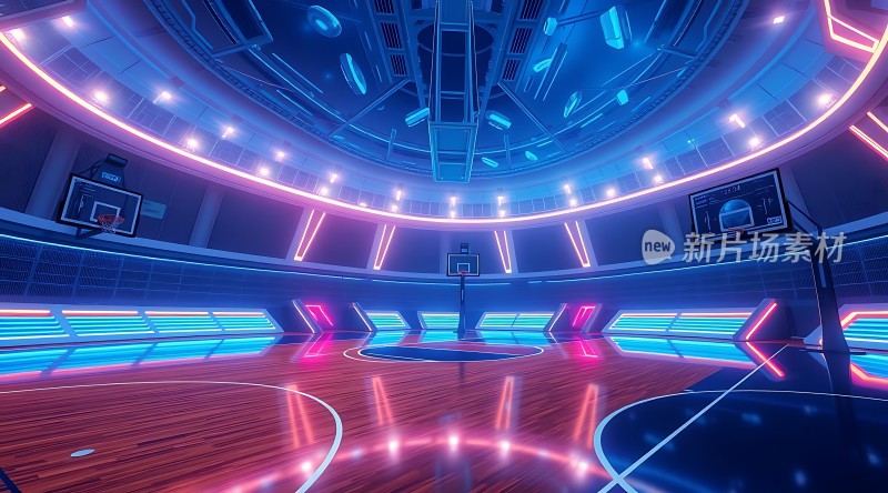 未来篮球场