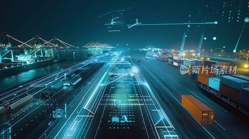 智能港口未来物流新篇章