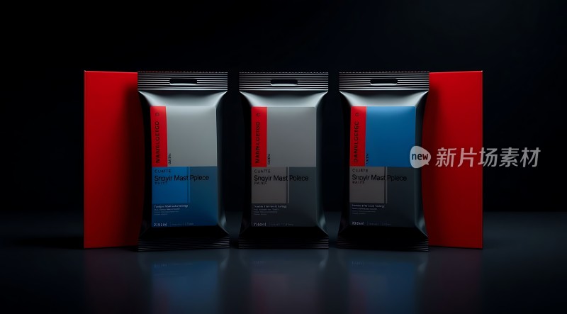 新片场素材 精美包装设计展示