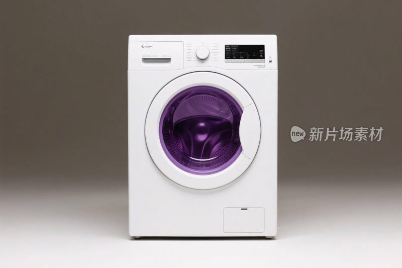 白色洗衣机展示