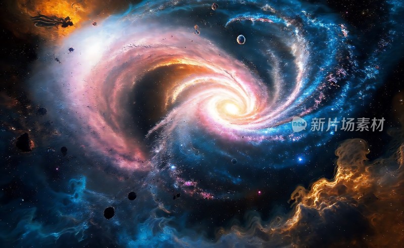 宇宙漩涡星际奇观